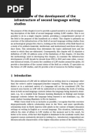 (9781614511335 - Handbook of Second and Foreign Language Writing) 1. An Overview of The Development of The Infrastructure of Second Language Writing Studies