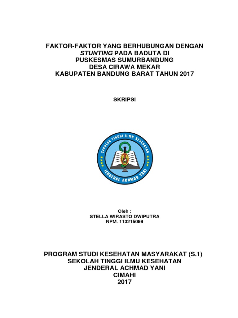 Skripsi Stella Wirasto Dwiputra 113215099 Pdf