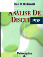 Análise Do Discurso - Eni Orlandi