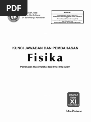 Kunci Jawaban Lks Fisika Kelas Xi Semester 1 Guru Galeri