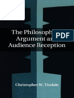Christopher W. Tindale-The Philosophy of Argument and Audience Reception-Cambridge University Press (2015) PDF