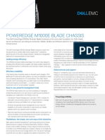 Dell PowerEdge M1000e Spec Sheet