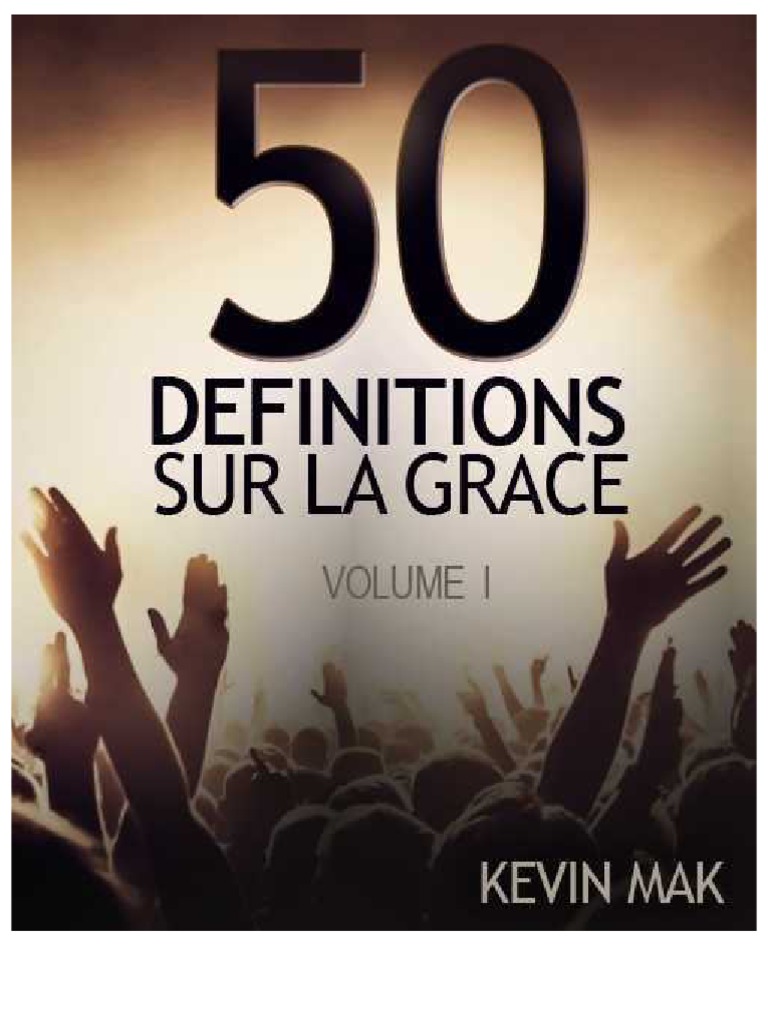 50 Définitions Sur La Grâce Tome1 Dieu Salut (théologie)
