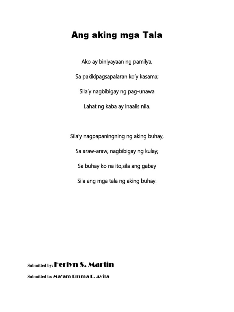 Ang Aking Mga Tala | PDF