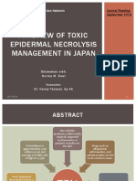 Review of Toxic Epidermal Necrolysis Management in Japan