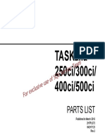 TASKalfa 250ci/300ci/400ci/500ci Parts List Covers