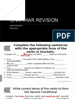 01 1 GRammar Revision 3rd Conditional