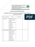 Analisis Kebutuhan Tenaga Puskesmas Maros Baru 2017