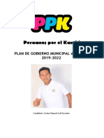 Plan de Gobierno Rímac - Peruanos Por El Kambio