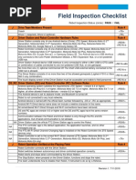 Field Inspection Checklist PDF