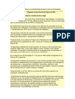 Marco Juridico Que Regula A Las Organizaciones Sin Fines de Lucro en Centroamerica