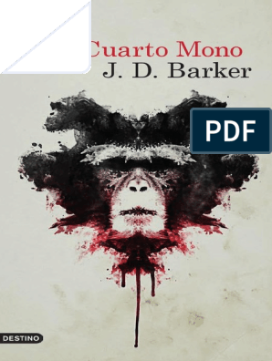 El cuarto mono Audiolibro, J. D. Barker 