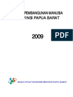 Download Indeks Pembangunan Manusia Prov Papua Barat 2009 by Badan Pusat Statistik Provinsi Papua Barat SN39004476 doc pdf