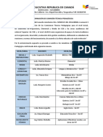 Comisión Técnico Pedagógica UNIDAD EDUCATIVA REPUBLICA DE CANADÁ