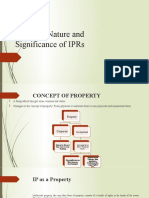 IPR Concept Nature Significance