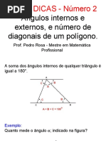 Dica ENEM 2 - Polígonos