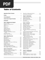 CERM Table of Contents