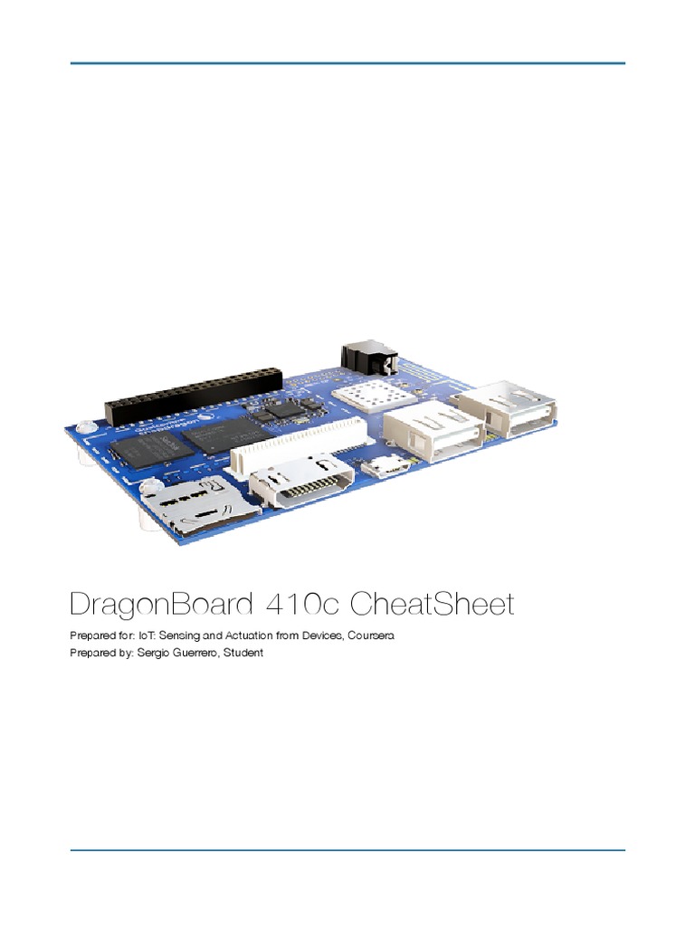 Cheat Sheet PDF Bluetooth Network Socket