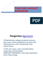 Pengertian Dan Lingkup