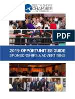 2019 Opportunities Guide: Sponsorships & Advertising