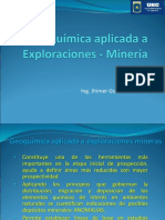 Geoquímica Aplicada A Exploraciones - Minería - Clase 1