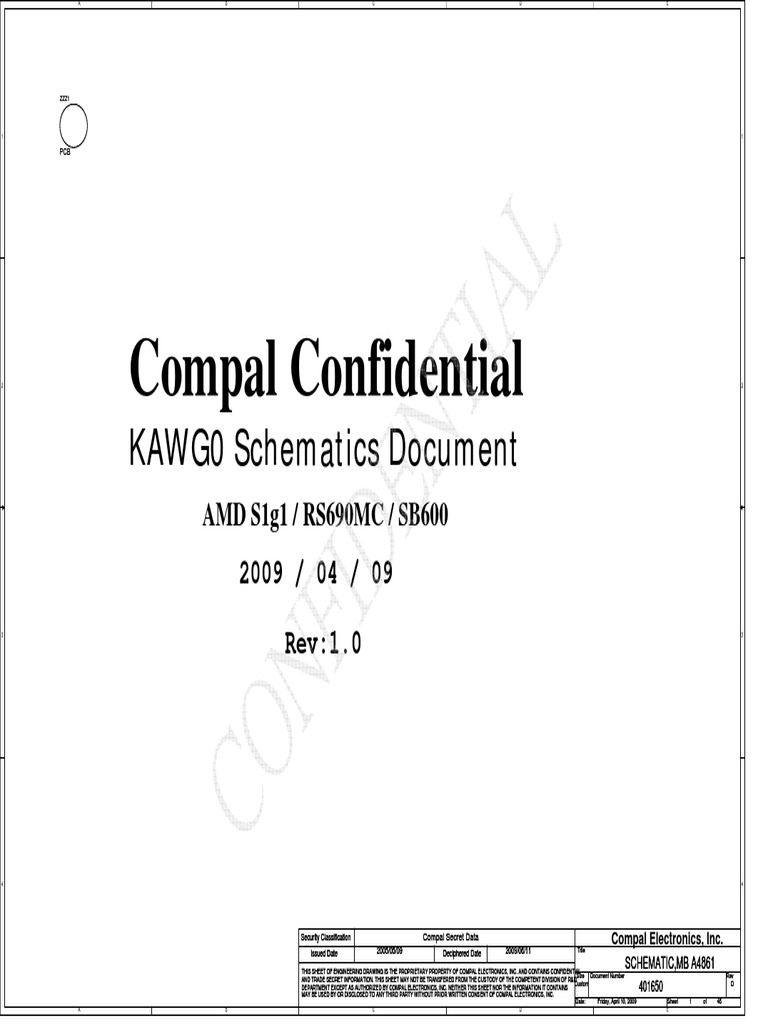 ACER ASPIRE 5516 5517 5063 5561 Emachines E625 G625-COMPAL LA-4861P ...