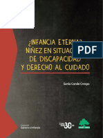 ¿Infancia Eterna? Niñez en Situación de Discapacidad y Derecho Al Cuidado