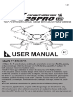 Manual Syma x25 Pro