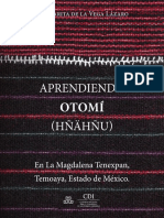 Aprendiendo Otomi Temoaya Estado de Mexico Web