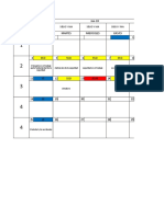 Formatos - Cronograma de Charlas