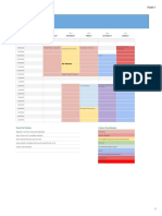 Minor Project Schedule 