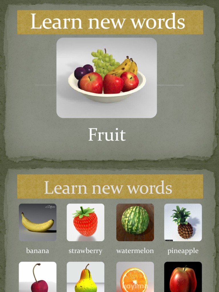 Vocabulary Guide: Food & Nouns | PDF | Cooking, Food & Wine