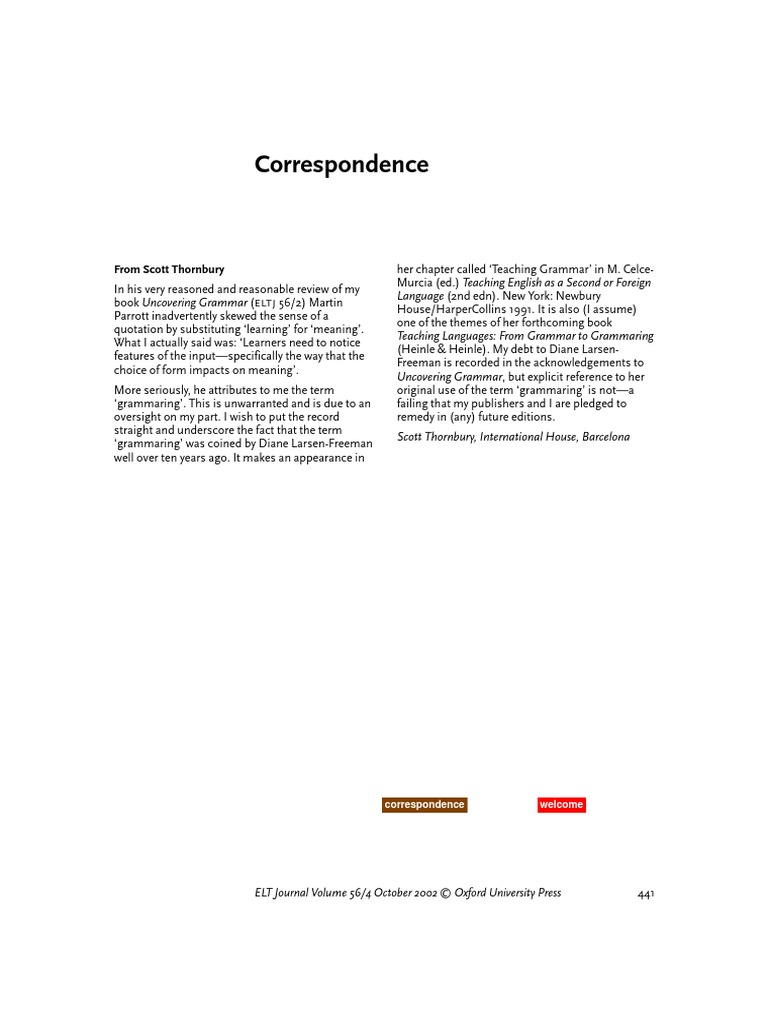 correspondence-from-scott-thornbury-pdf-language-arts-discipline