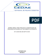 Norma Geral para construção de pequenas estações de esgoto_CEDAE.pdf