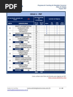 Plano de Estudos - PRF Agente (observações)