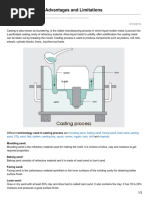 Casting Process Advantages and Limitations