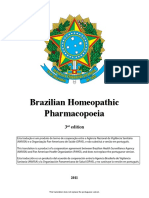Farmacopeia Homeopatica 3a Edicao Ingles Com Alerta