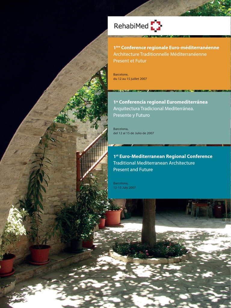 1a Conferencia Regional Euromediterranea Pdf