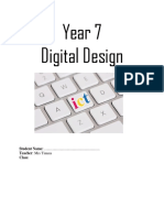 Year 7 Digital Design