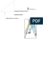 Aplicaciones del teodolito en levantamientos topográficos subterráneos