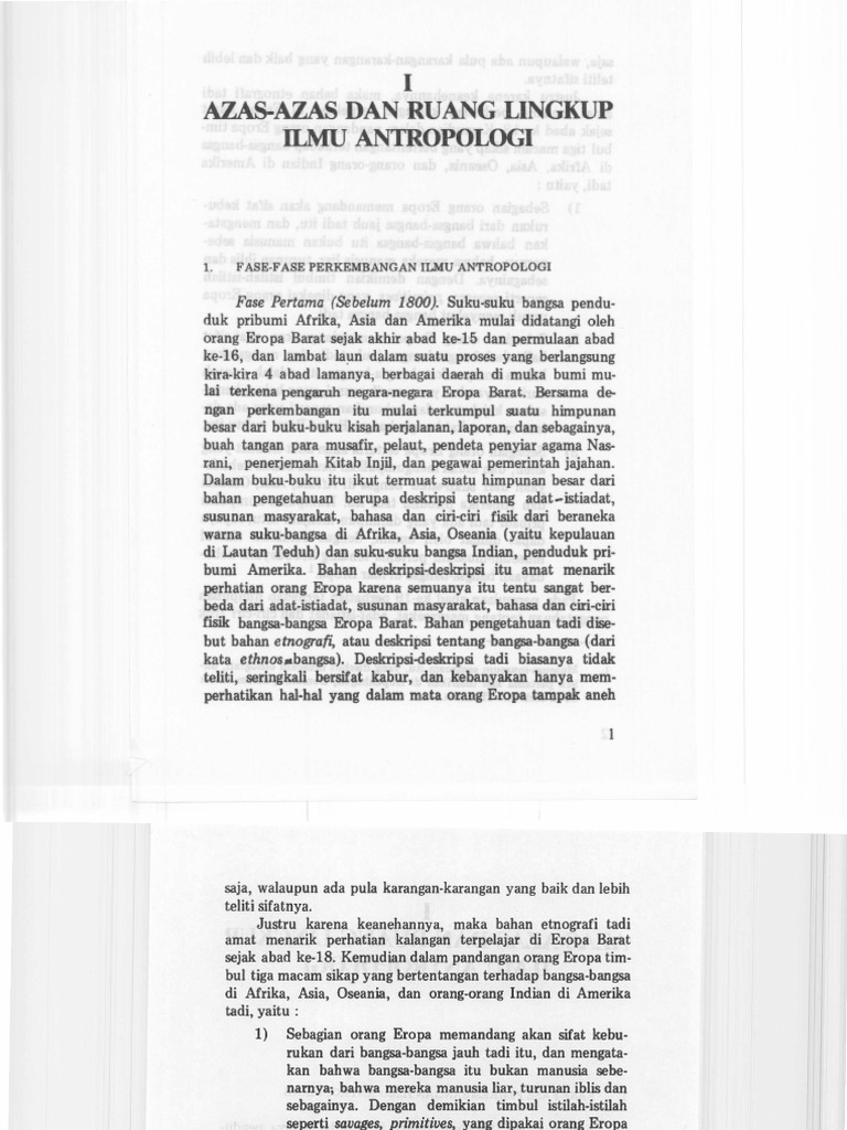 PENGANTAR ANTROPOLOGI KOENTJARANINGRAT SEMESTER 1 PDF visual data 5