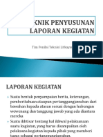 3.teknik Penyusunan Laporan Kegiatan