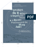 CRIANÇA DE 6 ANOS LINGUAGEM E ESCRITA- MEC