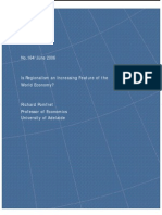 No.164/June 2006: Is Regionalism An Increasing Feature of The World Economy?