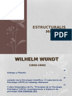 Wundt Estructuralismo