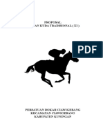 Proposal Pacuan Kuda Tradisional (Xi)