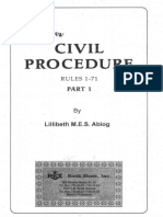 Civil Procedure by Lillibeth Abiog PDF