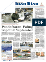Epaper Haluanriau Edisi Kamis, 20 September 2018