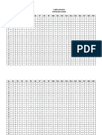 Tabulasi Data Kualitas Hidup