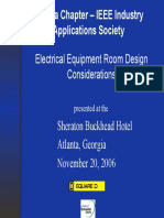 Electrical Equipment Room Design Considerations